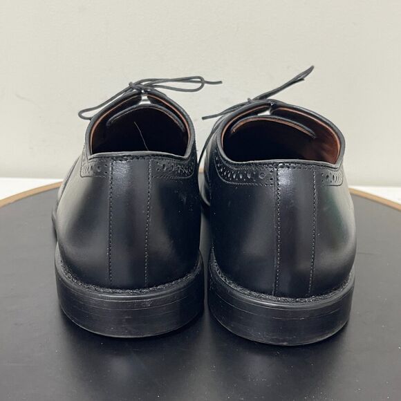 Allen Edmonds Bel Air Shoes Men 10 3E Wingtip Oxford Black Leather Luxury main image 5